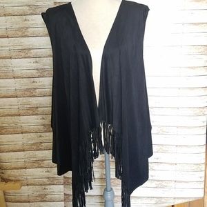 NWT Catherine's Fringe Vest